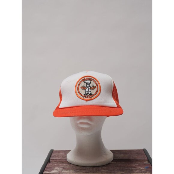 Vintage Family Pizza Trucker Hat - Picture 2 of 3